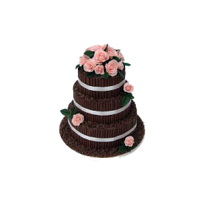 3 Tier wedding Cake