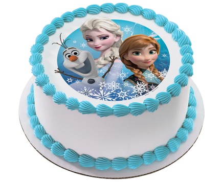 Frozen Photo cake