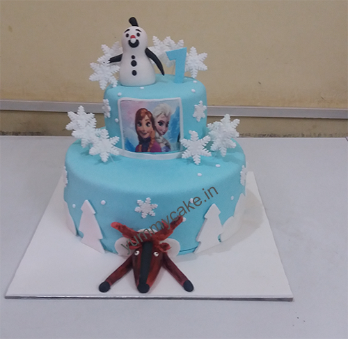 Designer Frozen  Cake