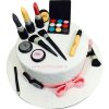 Makeup Birthday Cake for Girls