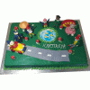 cartoon birthday cake for kids