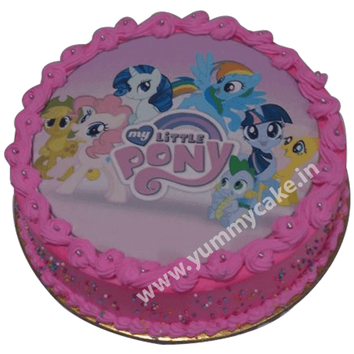 Best Two Tier My Little Pony Cake - AC182 - Amarantos Cakes Melbourne