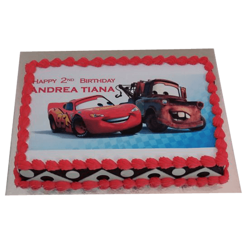 Buy Red Car Cake | Perfect for Kids' Birthday Parties | Grace Bakery at  Grace Bakery, Nagercoil