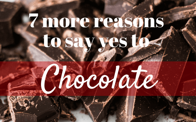 Health benefits of eating chocolates