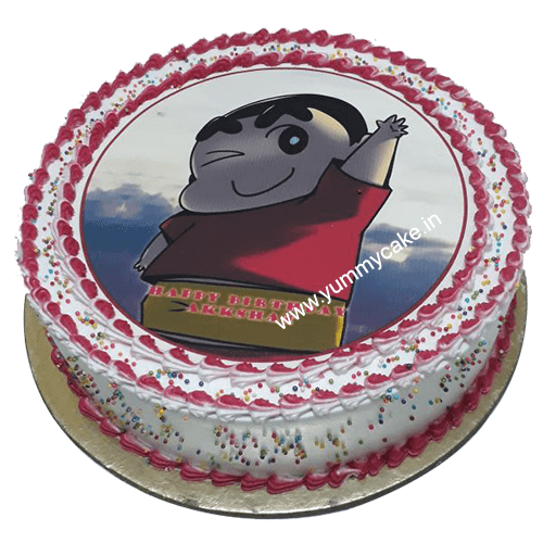 Shin Chan Cartoon Cake for Kid's Birthday in Faridabad