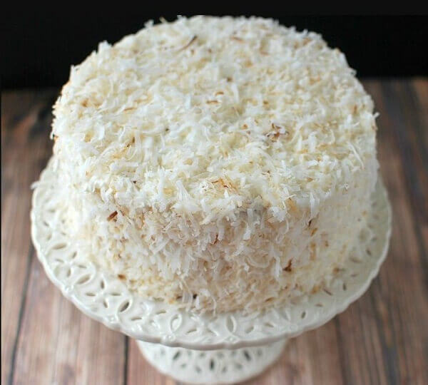 toasted coconut cake