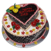 Lovely Heart Shape Cake-Faridabad