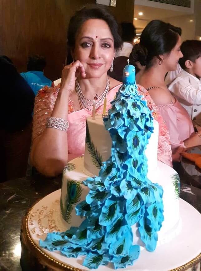 Hema Malini’s 70th Birthday Cake