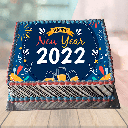 New Year 2022 Cake Designs