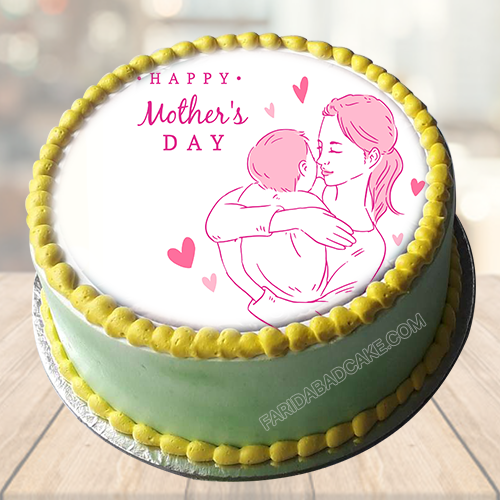 Mothers Day Cake with Photo