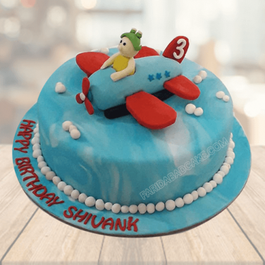 Fighter Jet Birthday Cake