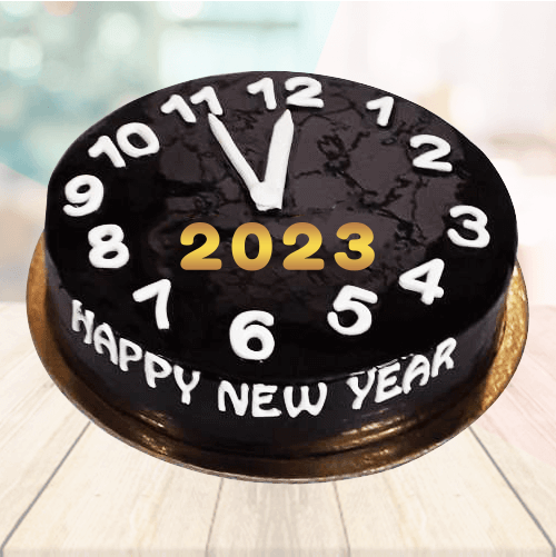 happy new year cake 2023