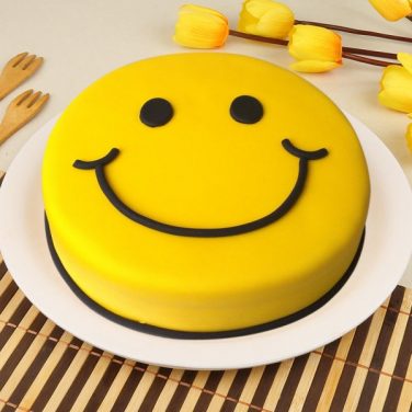 Beaming Happiness Cake