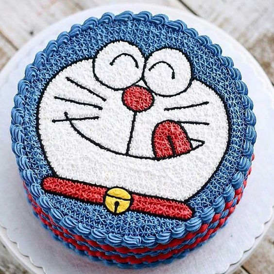 Doremon Yummy Birthday Cake