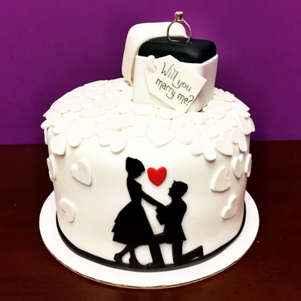 Proposal Engagement Cake