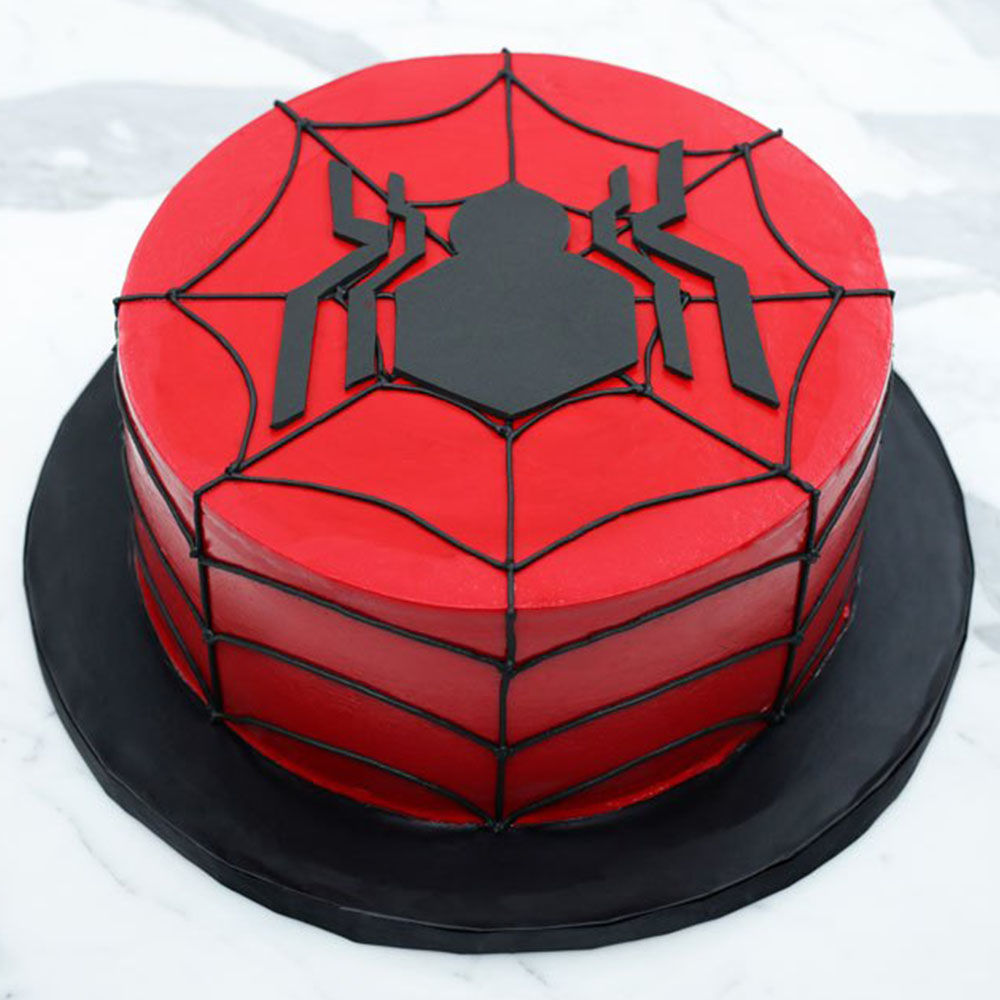 Buy Spiderman Number Fondant Cake Online Cake Delivery  CakeBee