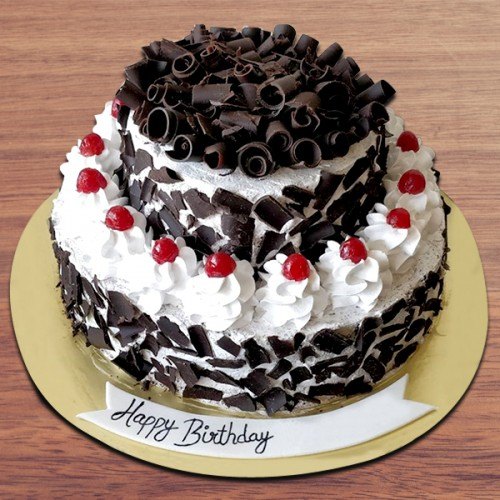 2 Tier Black Forest Birthday Cake