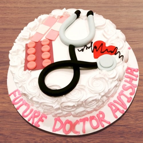 Future Doctor Cake