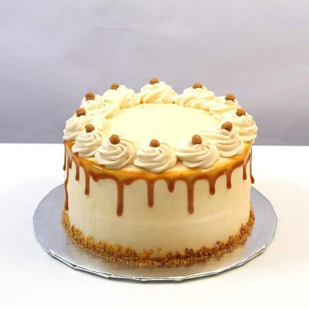 Caramel Cake Recipe {layer cake} - Belly Full