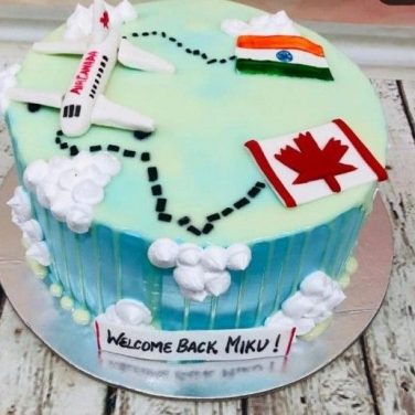 India To Canada Cake