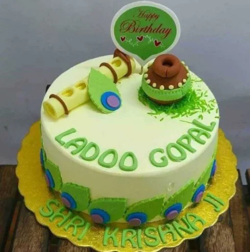 Ladoo Gopal Cake