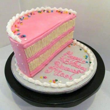 Half Birthday Celebration Cake