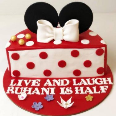 Cute Mickey Mouse Birthday Cake