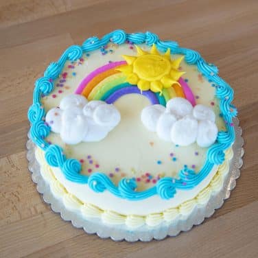 Sunshine Rainbow Cake