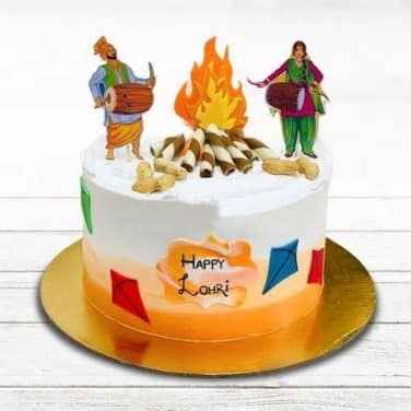 Lohri Celebration Cake