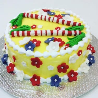 Navratri Birthday Cake