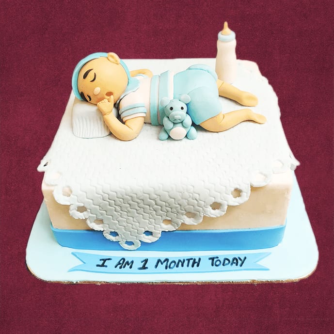 I Am One Month Old Cake Crave By Leena | lupon.gov.ph